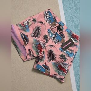 New fashion tropical cars swim trunks Men M